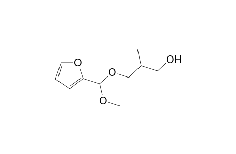 3-(furan-2-yl(methoxy)methoxy)-2-methylpropan-1-ol