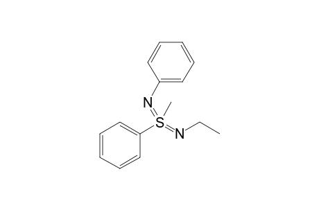 N-Ethyl-N'-phenyl-S-methyl-S-phenyl sulfondiimine