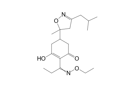 2-Cyclohexen-1-one, 5-[4,5-dihydro-5-methyl-3-(2-methylpropyl)-5-isoxazolyl]-2-[1-(ethoxyimino)propyl]-3-hydroxy-