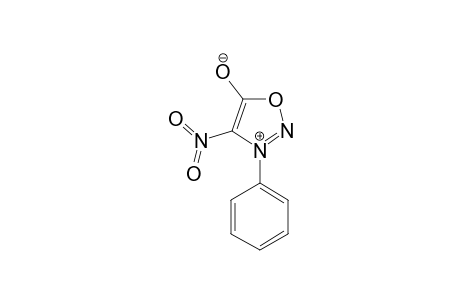 3-PHENYL-4-NITRO-5-HYDROXY-1,2,3-OXADIAZOLE