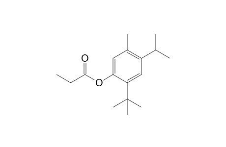 (2-tert-butyl-5-methyl-4-propan-2-yl-phenyl) propanoate