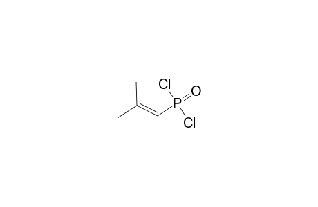 (2-Methyl-1-propenyl)phosphonic dichloride