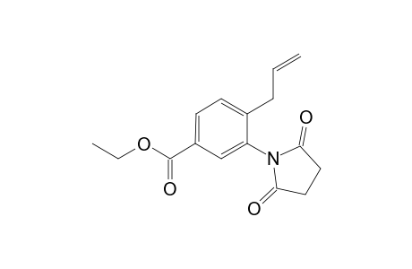 Ethyl 4-allyl-3-(2,5-dioxopyrrolidin-1-yl)benzoate