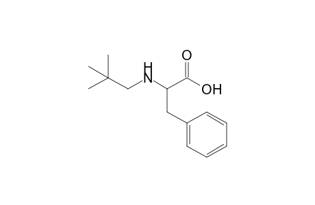 2-[N-(2',2'-Dimethylpropyl)amino]-3-phenylpropanoic acid