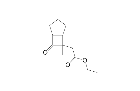 exo-6-Methyl-3ndo-6-(carbethoxymethyl)bicyclo[3.2.0]-heptan-7-one