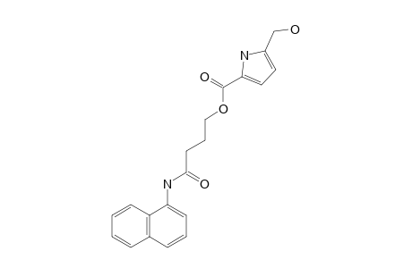 4-(NAPHTHALEN-1-YLAMINO)-4-OXOBUTYL-5-HYDROXYMETHYL-1H-PYRROLE-2-CARBOXYLATE