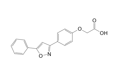 [4-(5-Phenylisoxazol-3-yl)phenoxy]acetic acid