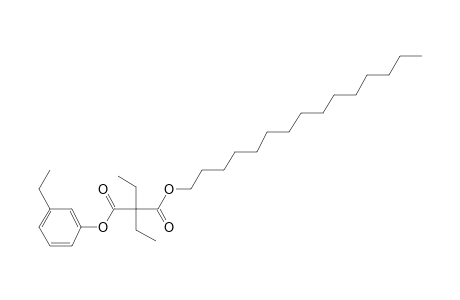 Diethylmalonic acid, 3-ethylphenyl pentadecyl ester