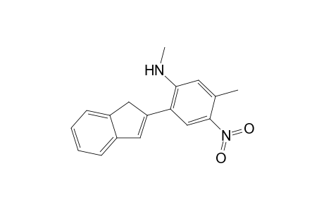 2-(4-Methyl-2-methylamino-5-nitro phenyl) indene