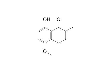 3,4-dihydro-8-hydroxy-5-methoxy-2-methyl-1(2H)-naphthalenone