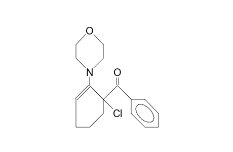 (3-Chloro-2-morpholino-1-cyclohepten-3-yl)-phenyl-methanone