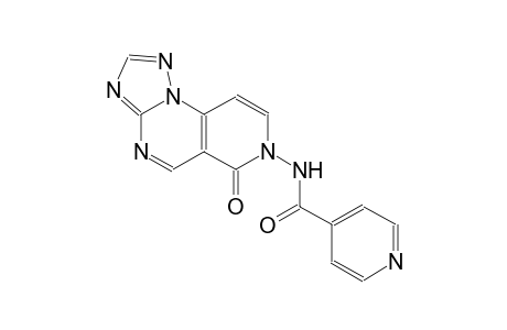 4-pyridinecarboxamide, N-(6-oxopyrido[3,4-e][1,2,4]triazolo[1,5-a]pyrimidin-7(6H)-yl)-