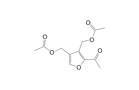 2-acetyl-3,4-furandimethanol, diacetate