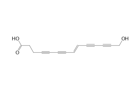 14-Hydroxy-tetradeca-4,6,10,12-tetrayne-8-enoic acid