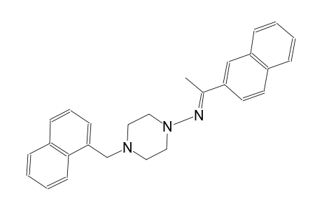 1-piperazinamine, N-[(E)-1-(2-naphthalenyl)ethylidene]-4-(1-naphthalenylmethyl)-