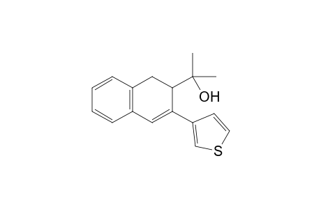 2-(3-(Thiophen-3-yl)-1,2-dihydronaphthalen-2-yl)propan-2-ol
