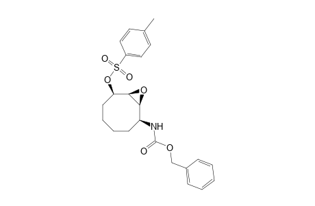 1.beta.(p-Toluenesulfonyl)oxy-2.beta.,3.beta.-epoxy-4.beta.-[(benzyloxycarbonyl)amino]cyclooctane