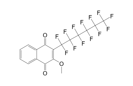 2-methoxy-3-(1,1,2,2,3,3,4,4,5,5,6,6,6-tridecafluorohexyl)-1,4-naphthoquinone