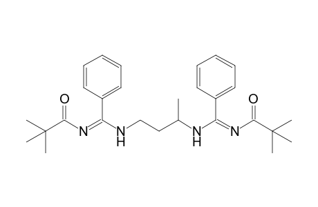 N-[(3-{[(2,2-Dimethylpropionylimino)phenylmethyl]amino}butylamino)phenylmethylidene]-2,2-dimethylpropionamide