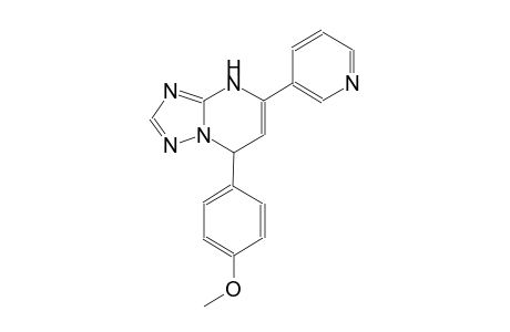 7-(4-methoxyphenyl)-5-(3-pyridinyl)-4,7-dihydro[1,2,4]triazolo[1,5-a]pyrimidine