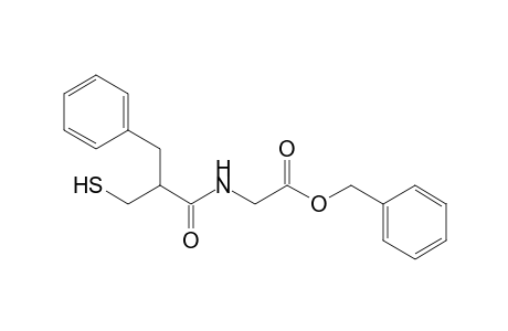 benzyl (2-benzyl-3-mercaptopropanoyl)glycinate