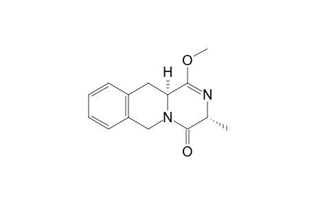 (3R,11aS)-1-methoxy-3-methyl-3,6,11,11a-tetrahydropyrazino[1,2-b]isoquinolin-4-one