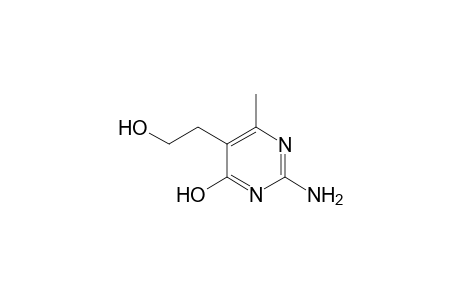 2-amino-6-hydroxy-4-methyl-5-pyrimidineethanol