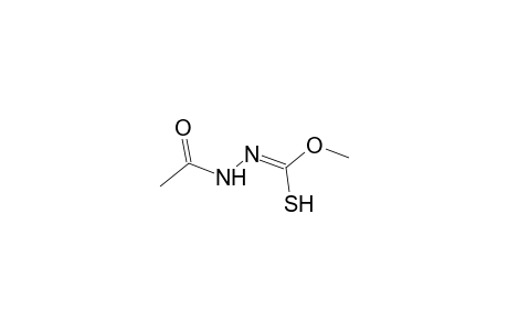 Acetic acid, 2-(thiocarboxy)hydrazide, O-methyl ester