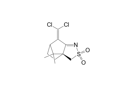 3H-3a,6-Methano-2,1-benzisothiazole, 7-(dichloromethylene)-4,5,6,7-tetrahydro-8,8-dimethyl-, 2,2-dioxide, (3aS)-