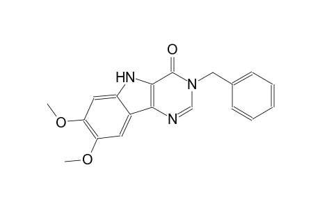 3-benzyl-7,8-dimethoxy-3,5-dihydro-4H-pyrimido[5,4-b]indol-4-one