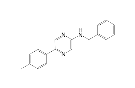 N-Benzyl-N-[5-(4-methylphenyl)pyrazin-2-yl]amine
