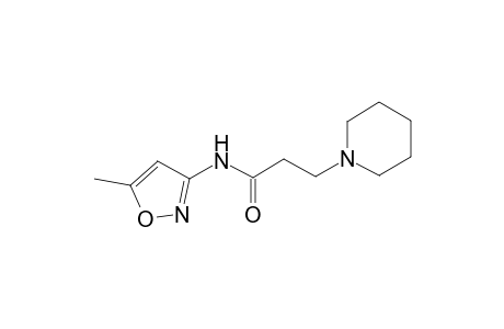 N-(5-Methyl-isoxazol-3-yl)-3-piperidin-1-yl-propionamide