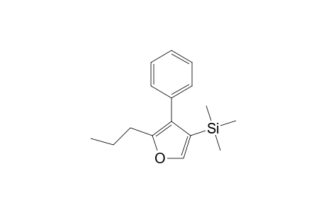 4-Trimethylsilyl-3-phenyl-2-propylfuran