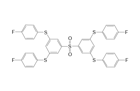 Bis(3,5-bis(4-fluorophenylsulfanyl)sulfone