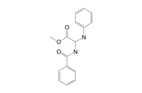 METHYL-2-BENZAMIDO-2-(PHENYLAMINO)-ACETATE