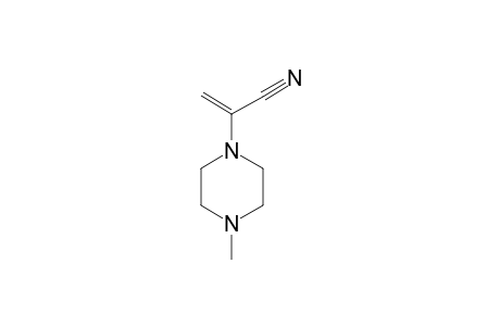 1-(N-METHYL)-PIPERAZINOACRYLONITRILE