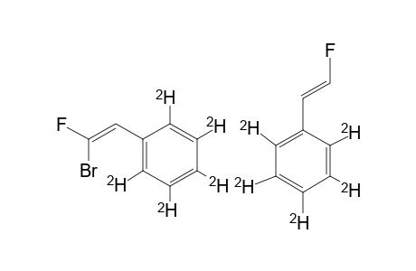 (Z)-1-BROMO-1-FLUORO-2-PHENYL-D5-ETHENE+(E)-1-FLUORO-2-PHENYL-D5-ETHENE;MIXTURE