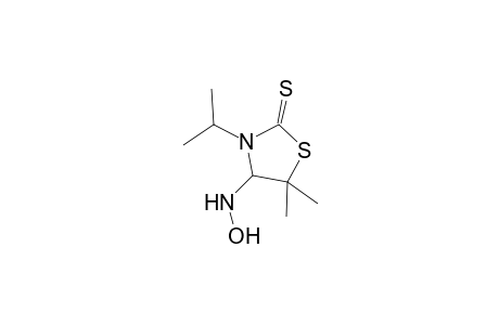 2(3H)-Thiazolethione, dihydro-4-(hydroxyamino)-5,5-dimethyl-3-(1-methylethyl)-