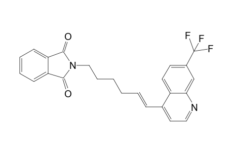 N-[6-(7'-trifluoromethylquinolin-4'-yl)hex-5-enyl]phthalimide