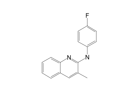 3-METHYL-2-(4-FLUOROPHENYLAMINO)-QUINOLINE