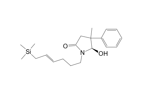 2-Pyrrolidinone, 5-hydroxy-4-methyl-4-phenyl-1-[6-(trimethylsilyl)-4-hexenyl]-, [1(Z),4.alpha.,5.beta.]-(.+-.)-