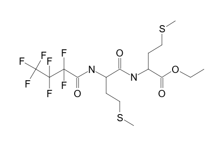 L-Methionyl-L-methionine, N-heptafluorobutyryl-, ethyl ester