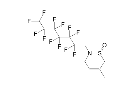 2-(2,2,3,3,4,4,5,5,6,6,7,7-DODECAFLUOROHEPTYL)-5-METHYL-3,6-DIHYDRO-1,2-THIAZIN-1-OXIDE
