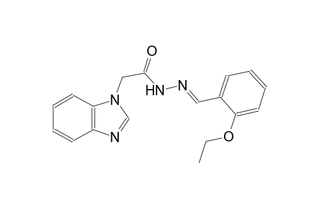 1H-benzimidazole-1-acetic acid, 2-[(E)-(2-ethoxyphenyl)methylidene]hydrazide