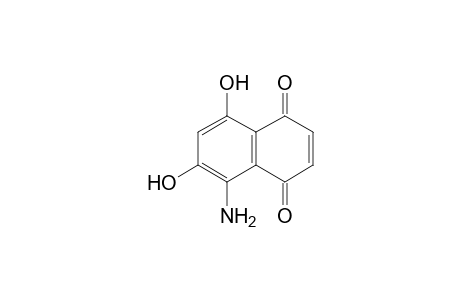 8-Amino-5,7-dihydroxy-1,4-dihydronaphthalene-1,4-dione