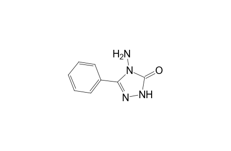 3H-1,2,4-Triazol-3-one, 4-amino-2,4-dihydro-5-phenyl-