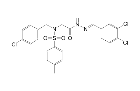N-(4-chlorobenzyl)-N-{2-[(2E)-2-(3,4-dichlorobenzylidene)hydrazino]-2-oxoethyl}-4-methylbenzenesulfonamide