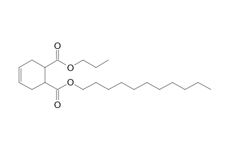 cis-Cyclohex-4-en-1,2-dicarboxylic acid, propyl undecyl ester