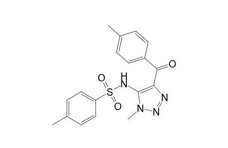 4-(4-Methylbenzoyl)-1-methyl-5-tosylamino-1H-1,2,3-triazole