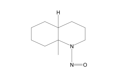 cis-DECAHYDRO-8a-METHYL-1-NITROSOQUINOLINE